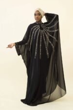 Butterfly Chiffon Abaya