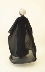 Butterfly Chiffon Abaya - Image 6