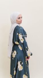 Peony Satin Dress - Image 20