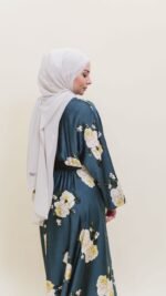 Peony Satin Dress - Image 21