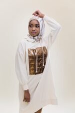 Bronze Metallic Hoodie - Image 6