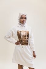 Bronze Metallic Hoodie - Image 8