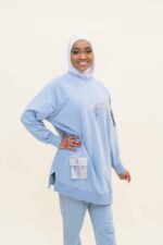 Blossom Metallic Track Suit - Image 8