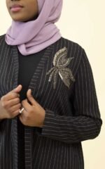 Pleated Back Cardigan