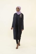 Pleated Back Cardigan - Image 8