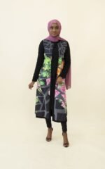 Flower Print Cardigan - Image 2