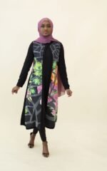 Flower Print Cardigan - Image 4