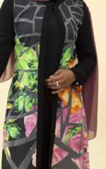 Flower Print Cardigan