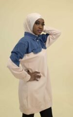 Oversize Denim Long Tunic - Image 7