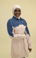 Oversize Denim Long Tunic - Image 12