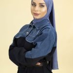 Oversize Denim Long Tunic