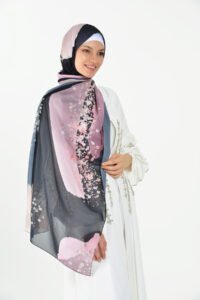 Marble Chiffon - Sakura