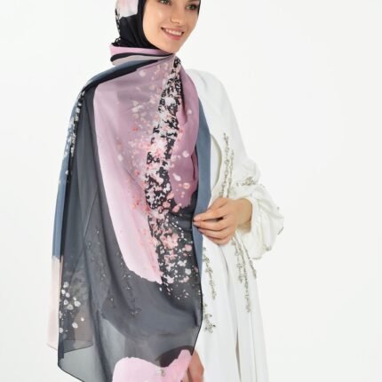 Marble Chiffon - Sakura