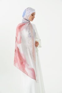 Marble Chiffon - Pastel Rose