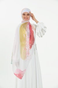 Marble Chiffon - Confetti