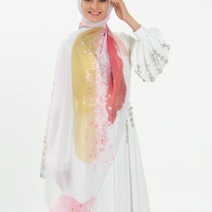 Marble Chiffon - Confetti