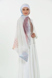 Marble Chiffon - Rosewater