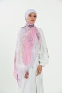 Marble Chiffon - Bubblegum