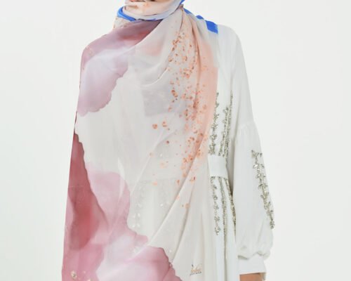 Marble Chiffon - Blossom