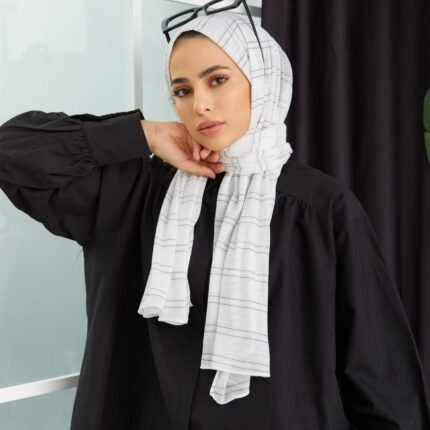 Striped Jersey – White