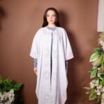 Embroidered Open Abaya