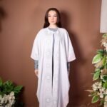 Embroidered Open Abaya