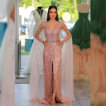 Cascade Crystal Gown