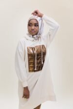 Bronze Metallic Hoodie - Image 6