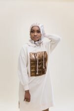 Bronze Metallic Hoodie - Image 7