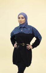 Oversize Denim Long Tunic - Image 6