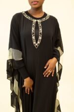 Stone Collared Abaya - Image 2