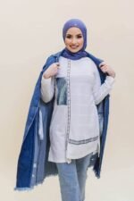 Metallic Pocket Tunic - Image 2