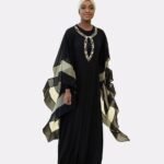 Stone Collared Abaya