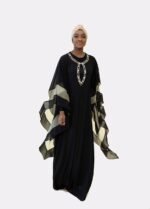 Stone Collared Abaya
